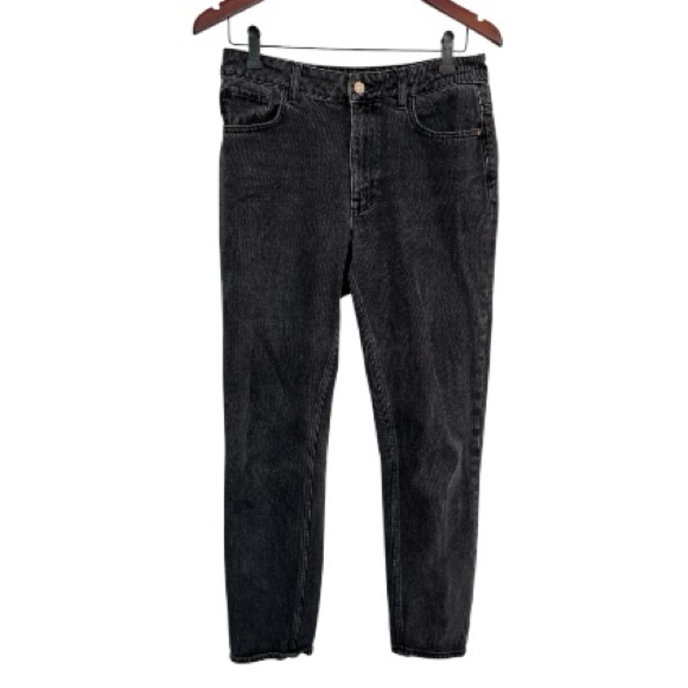 Zara Black Cropped Ankle Jeans